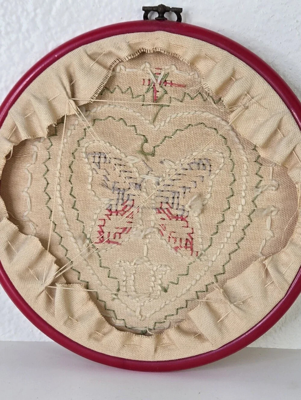 Vtg WonderArt Candlewick Classics Butterfly Embroidery 8